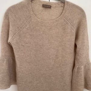 Lilla P knit ruffle sweater